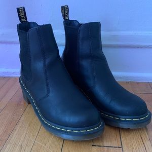 DR. MARTENS Rometty Chelsea Boots with Heel - Size 10